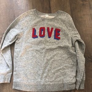 Love sweatshirt
